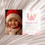 De Notenkraker Winter Foto Dank je wel Card Kaart<br><div class="desc">Stuur oprechte bedankt met onze "De Notenkraker Winter" Foto Bedankt Card. Met design met een notenkrakerthema, winteraccenten en een ruimte voor een gepersonaliseerde foto, is deze kaart ideaal om dankbaarheid uit te drukken na een magische feestdag of verjaardag. Ideaal voor het toevoegen van een persoonlijke en feestelijke touch, het vangt...</div>