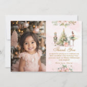 De Notenkraker Winter Onederland foto Dank u Kaart (Voorkant)