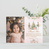 De Notenkraker Winter Onederland foto Dank u Kaart (Staand voorkant)