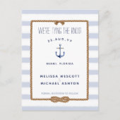 De notionele Waterverf van de Knoop sparen de Datu Aankondigingskaart (Voorkant)