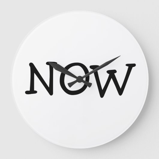De "Now"-klok in de grote klok (Voorkant)