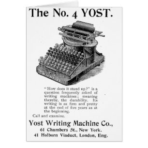 De Nr. 4 Yost Writer