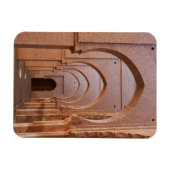 De nu geruïneerde en deels herstelde Tin Mal-moske Magneet (Horizontaal)