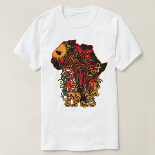 De Nubische farao T-shirt (Design voorkant)