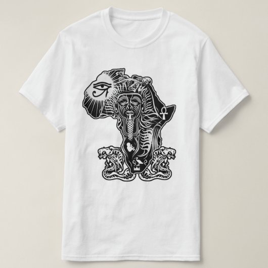 De Nubische Farao T-shirt (Design voorkant)