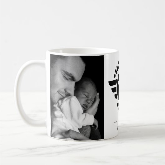 De nummer 1 van de wereld Pa gepersonaliseerde tek Koffiemok (Links)