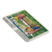 De nummers 17 1-11 Aaron's personeel bloomen op he Magneet (Rechterzijde)