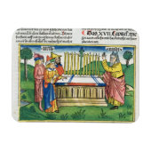 De nummers 17 1-11 Aaron's personeel bloomen op he Magneet (Horizontaal)