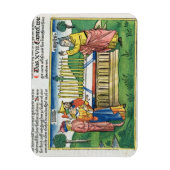 De nummers 17 1-11 Aaron's personeel bloomen op he Magneet (Verticaal)