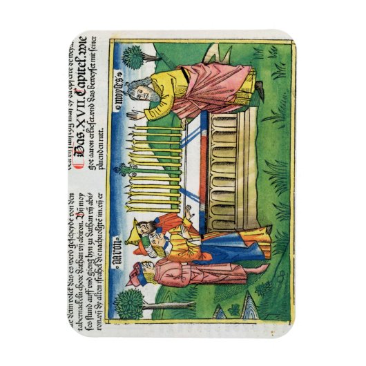 De nummers 17 1-11 Aaron's personeel bloomen op he Magneet (Verticaal)