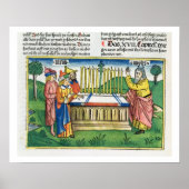 De nummers 17 1-11 Aaron's personeel bloomen op he Poster (Voorkant)