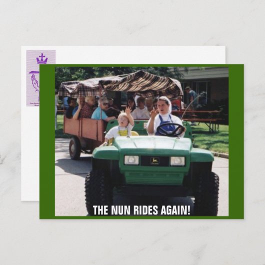 DE NUN'S KOMEN NOG EENS. BRIEFKAART (Voorkant / Achterkant)