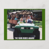 DE NUN'S KOMEN NOG EENS. BRIEFKAART (Voorkant)