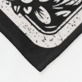 De Nurse Skeleton Tarot Kaart Funny Nursing Nurse Fleece Deken (Hoek)