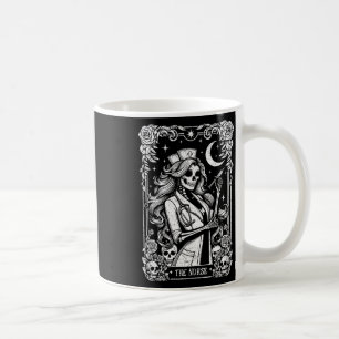 De Nurse Skeleton Tarot Kaart Funny Nursing Nurse Koffiemok