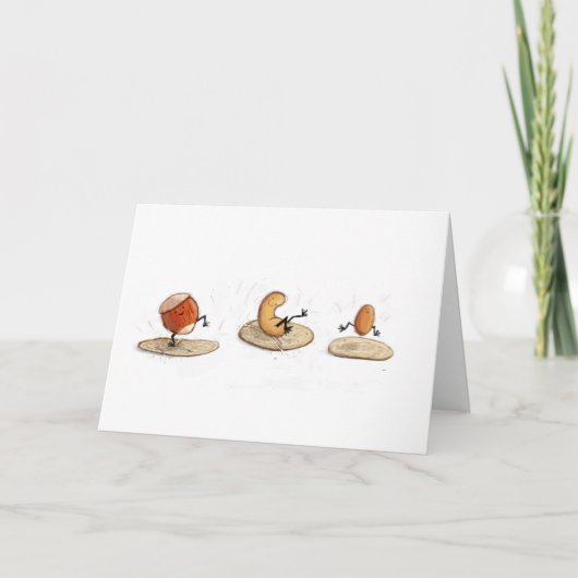 De Nut Crackers Holiday-kaart Kaart (Voorkant)