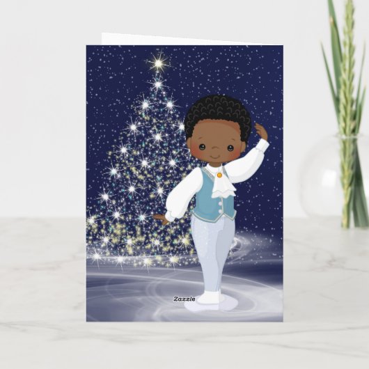 De Nutcracker Ballet Dancer Danseur Kerstmis Feestdagen Kaart (Achterkant)
