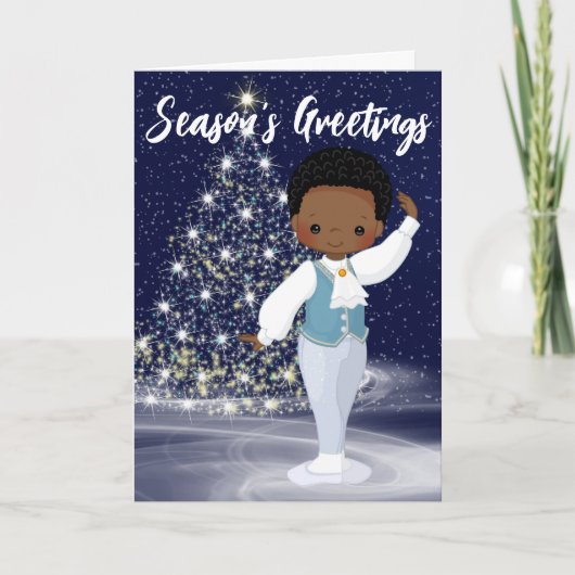 De Nutcracker Ballet Dancer Danseur Kerstmis Feestdagen Kaart (Voorkant)