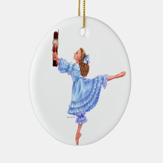 De Nutcracker Ballet Keepomwille Ornament met Clar (Rechts)