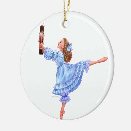 De Nutcracker Ballet Keepomwille Ornament met Clar (Links)