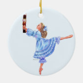 De Nutcracker Ballet Keepomwille Ornament met Clar (Achterkant)