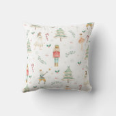 De Nutcracker Ballet met kerst Nursery Decor Kussen (Achterkant)