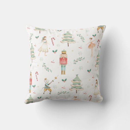 De Nutcracker Ballet met kerst Nursery Decor Kussen (Achterkant)