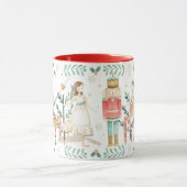 De Nutcracker Ballet met kerstfeestelijke cadeautj Mok (Midden)