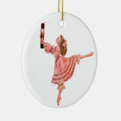 De Nutcracker Ballet Round Ornament (Rechts)