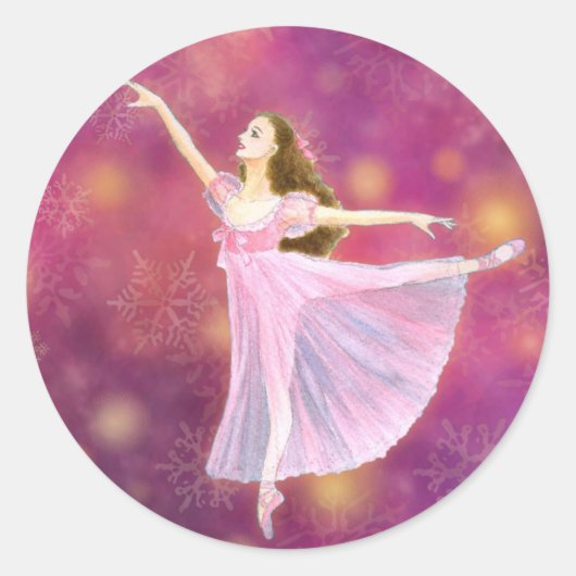 De Nutcracker Ballet Sticker - Clara (Voorkant)