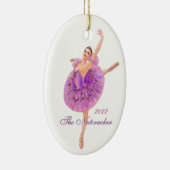 De Nutcracker Ballet Sugar Plum Fairy Ornamy Keramisch Ornament (Rechts)