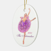 De Nutcracker Ballet Sugar Plum Fairy Ornamy Keramisch Ornament (Links)