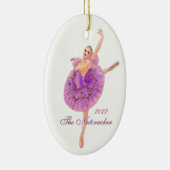 De Nutcracker Ballet Sugar Plum Fairy Ornamy Keramisch Ornament (Rechts)