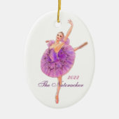 De Nutcracker Ballet Sugar Plum Fairy Ornamy Keramisch Ornament (Voorkant)
