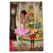 De Nutcracker Clara Act I kerstavond Medium Cadeauzakje (Achterkant)