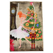 De Nutcracker Clara Act I kerstavond Medium Cadeauzakje (Voorkant)