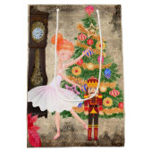 De Nutcracker Clara Act I kerstavond Medium Cadeauzakje (Achterkant)
