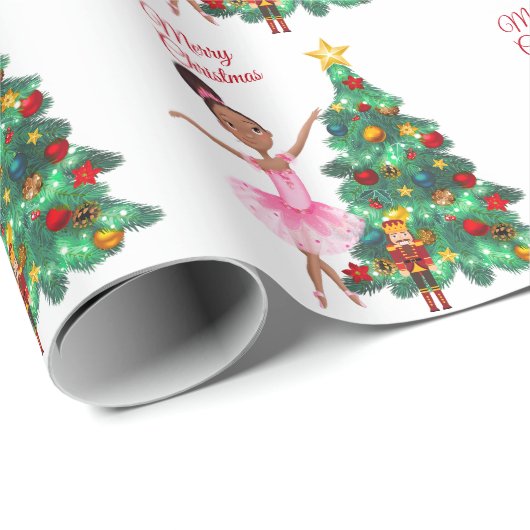 De Nutcracker Clara en de Nutcracker Kerstmis Cadeaupapier (Rol Hoek)