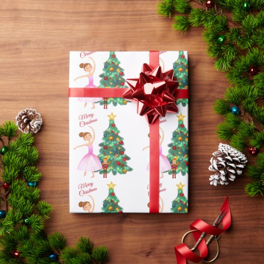 De Nutcracker Clara en de Nutcracker Kerstmis Cadeaupapier (Feestdagen Geschenken)