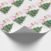 De Nutcracker Clara en de Nutcracker Kerstmis Cadeaupapier (Hoek)