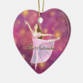 De Nutcracker Heart Ornament met Clara (Links)