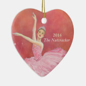 De Nutcracker Herdenkingsornament Heart Ornament (Rechts)