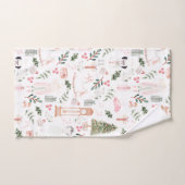 De Nutcracker Holiday Waterverf Bad Handdoek (Handdoek)