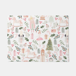 De Nutcracker Holiday Waterverf Deurmat