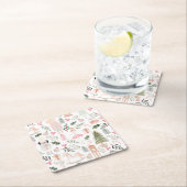 De Nutcracker Holiday Waterverf Kartonnen Onderzetters (Insitu)