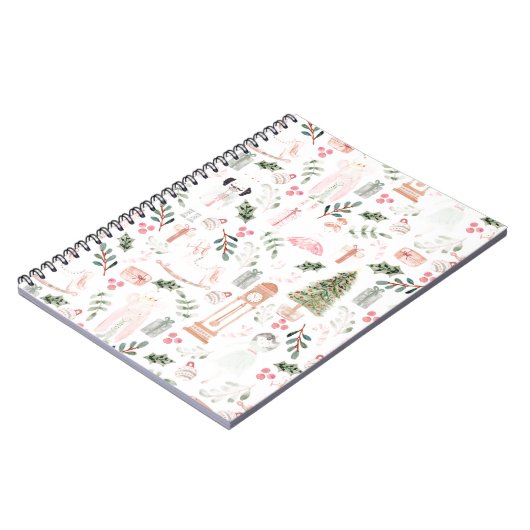 De Nutcracker Holiday Waterverf Notitieboek (Linkerzijde)