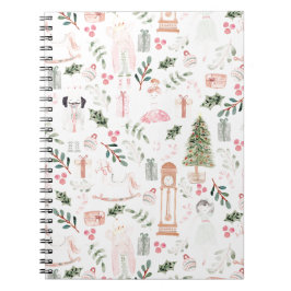 De Nutcracker Holiday Waterverf Notitieboek