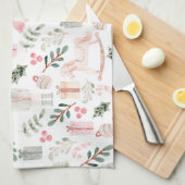 De Nutcracker Holiday Waterverf Theedoek (Quarter Fold)