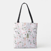 De Nutcracker Holiday Waterverf Tote Bag (Achterkant)