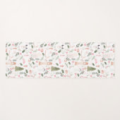 De Nutcracker Holiday Waterverf Yogamat (Voorkant (horizontaal))